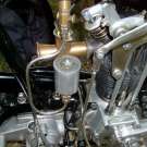 AJS Modell H6 350cc OHV. Founders Day - Detailansicht Binks Vergaser