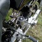 AJS Modell H6 350cc OHV. Detailansicht Binks Vergaser
