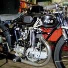 AJS Modell H7 Rennmodell 350cc OHV - 1927 mit full TT panier Tank