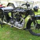 AJS Modell K8 500cc OHV. Beim AJS Treffen in Bonfeld