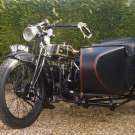 Modell 1922 - mit Miles & Fullford Seitenwagen