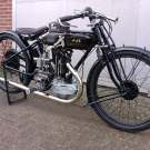 AJS Big Port 350cc OHV 1923 - sehr schön restauriert - eines holländischen Freundes
