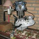 AJS Big Port Motor 350cc OHV 1923 - sehr schön restauriert.