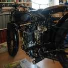 AJS Modell E7 von 1925 eines holländischen Sammlers