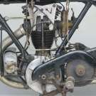 AJS Modell E7 von 1925. Schöne Patina mit Bosch Magnet.
