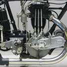 AJS Modell G6 - OHV - 350cc von 1926.