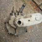 AJS 350cc OHV Motor mit Renngeschichte aus Ungarn