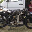 K7 works racer 1927 - full TT Tank und H-Schaltkulisse