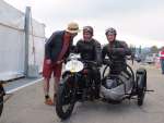 great time in Varano with my nephew Tadej, the AJS model M10 racing combo worked very well.