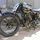 Modell R8 1930 500cc OHV Single-Port eines österreichen Sammlers, nicht ganz original, aber ganz schön schnell